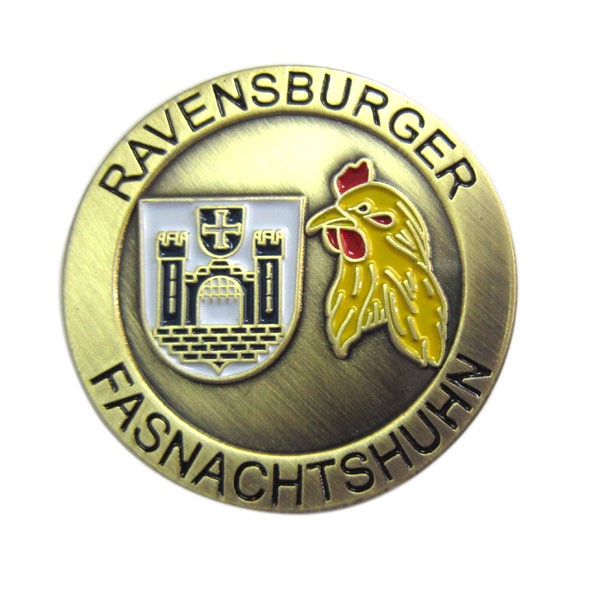 Custom metal karneval lapel pin badge