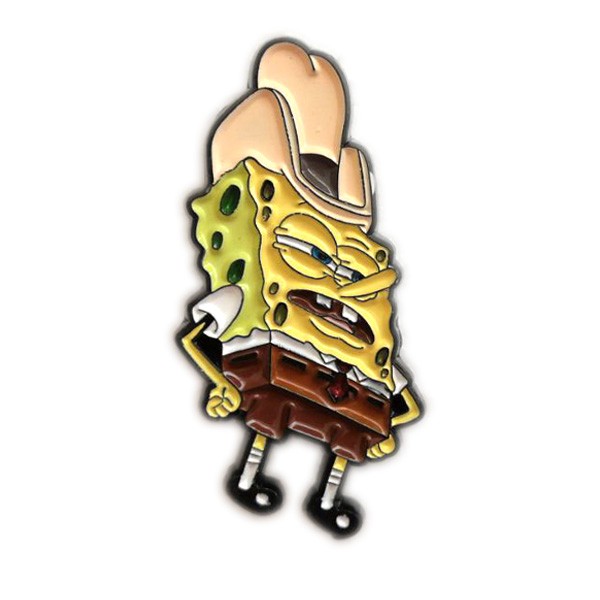 custom cute lapel pin with colored clutches