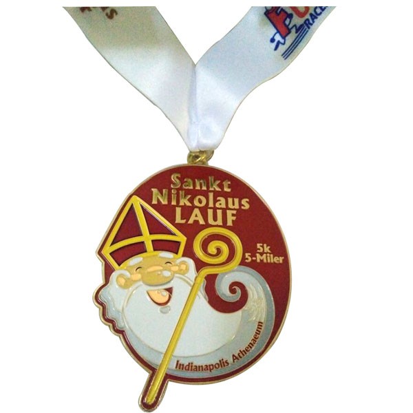 custom 5K running metal medal