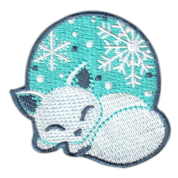 Custom cat shaped embroidery patches